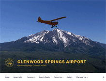 Tablet Screenshot of glenwoodspringsairport.com